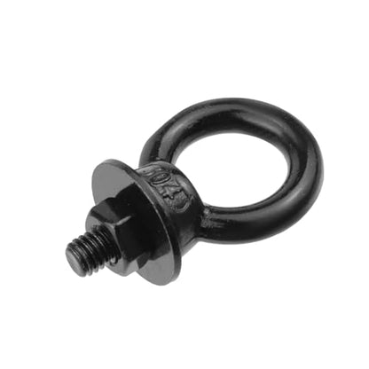 Antrader M6 Eye Bolts with Nuts for DIY,Furniture,Swing and Outdoor Use - size: M6
