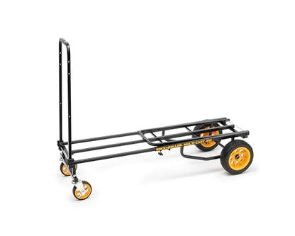 Rock-N-Roller R10RT (Max) 8-in-1 Folding Multi-Cart/Hand Truck/Dolly/Platform Cart/34" to 52" Telescoping Frame/500 lbs. Load Capacity, Black - style: R10RT