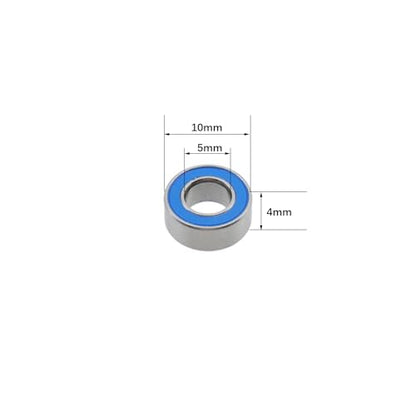 20pcs MR105-2RS Deep Groove Ball Bearing 5x10x4mm Miniature Bearing - size: 5x10x4mm
