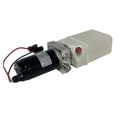 Magister Hydraulic Bi-Directional Power Unit 12V DC, Double Acting Hydraulic Power Pack 2900 PSI, Hydraulic Pump with 2 Qt Tank