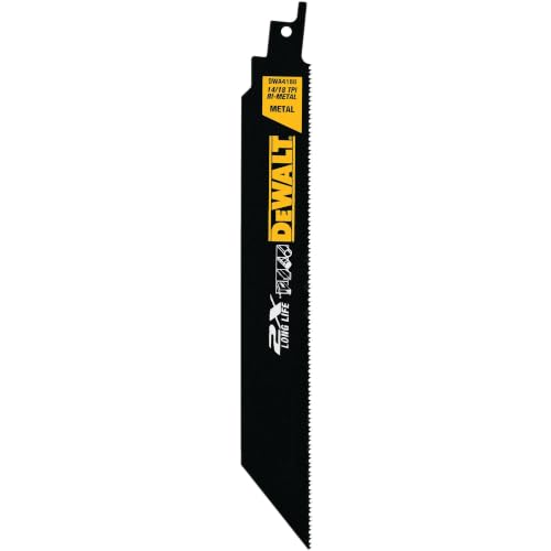 DEWALT 9-Inch Reciprocating Saw Blades, 14 TPI, 5-Pack (DWAR9114)