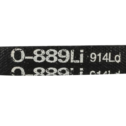 uxcell O-889 Industrial Lawn Mower Rubber V Belt 889mm Inner Girth 10mm Width 6mm Height - size: 889mm