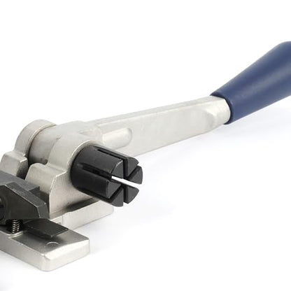 U.S. Solid 3-in-1 Manual Strapping Tool for 1/2 in (13 mm) PP Banding, Tensioner, Steel Seal Crimper and Cutter for Cartons, Pallets, Shipping and Warehouse Packaging