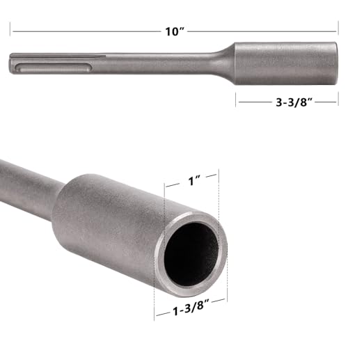 Berserker SDS-Max Rotary Hammer Drill with SDS Max Ground Rod Driver for 5/8 Inch & 3/4 Inch Ground Rods