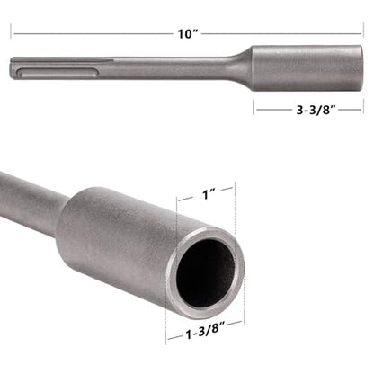 Berserker SDS-Max Rotary Hammer Drill with SDS Max Ground Rod Driver for 5/8 Inch & 3/4 Inch Ground Rods