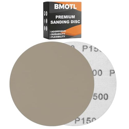 100Pcs 1500 Grit 6 Inch Sanding Discs Hook & Loop
