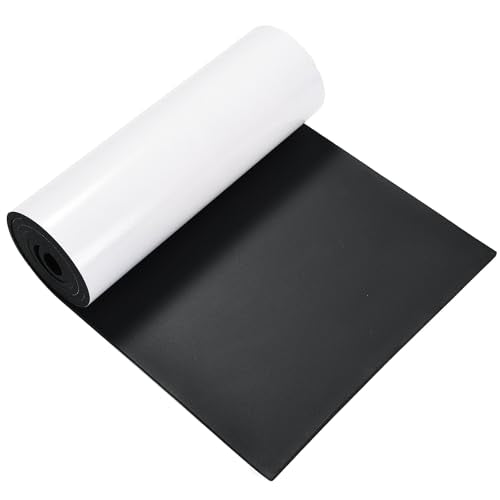 MYFULLY Neoprene Foam Sheet 12" x 59" x 1/4" Adhesive Backing Roll - size: 12 in x 59 in x 1/4 in