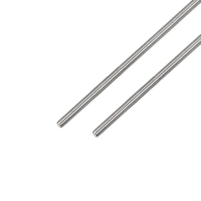 1/4"-20 Fully All Threaded Rod & Studs, 10" Length, 304 Stainless Steel Right Hand Thread Screw for Furniture Anchor Bolts, Clamps, Hangers and U-Bolts 2 Pack - size: 1/4"-20 x 10"