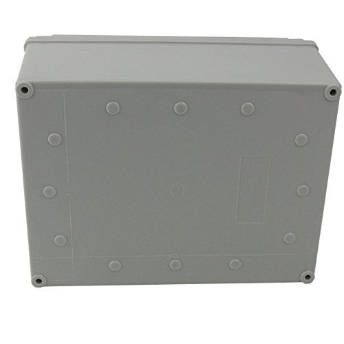 Ogrmar Plastic Dustproof IP65 Junction Box DIY Case Enclosure 8x6x4 - size: 8" x 6" x 4"