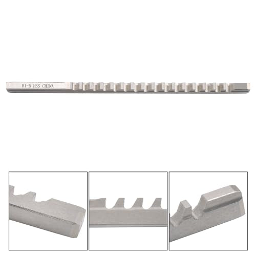 kimllier B1-5 mm Keyway Broach, B Push-Type, HSS, 6.45×171.5mm
