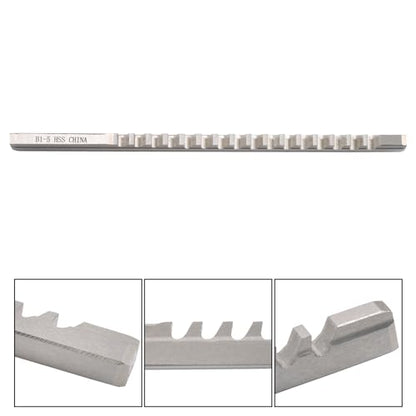 kimllier B1-5 mm Keyway Broach, B Push-Type, HSS, 6.45×171.5mm