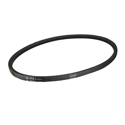 uxcell A750 V-Belts 750mm Inner Girth 13mm Top Width 8mm Thickness A-Section Rubber Drive Industrial Transmission Belt - size: 750mm