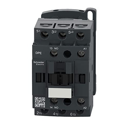 Schneider Electric - DPE18G7 Easy TeSys IEC Contactor, 7.5HP, 480V, 120VAC Coil, DIN-Rail Mount/Screw Fixing - size: 7.5HP 460V