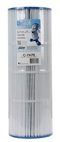 Unicel C-7470 80 Square Foot Media Replacement Pool Filter Cartridge with 170 Pleats, Compatible with Pentair Pool Products, Pac Fab, and Waterway - size: 1 Pack