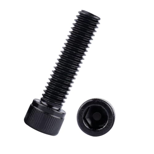 1/2-13 x 1-1/2" Socket Head Cap Screws Bolts Black Finish,304 Stainless Steel 18-8, Allen Hex Drive, Full Machine Thread, 4Pcs - size: 1/2-13 x 1-1/2" (4 PCS)