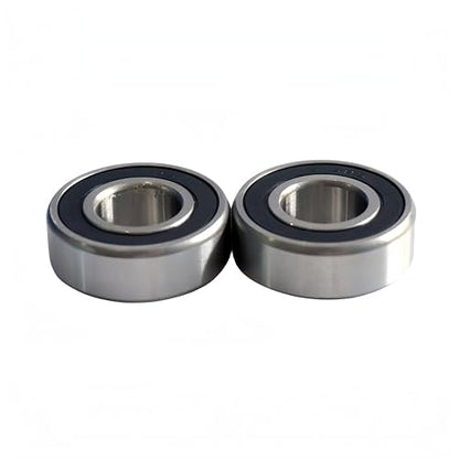DEEG 10 PCS 1615-2RS Deep Groove Ball Bearing 7/16" x1-1/8 x3/8 - color: 1615-2RS, size: 7/16"x1-1/8"x3/8"