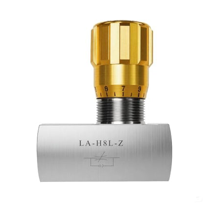 Hydraulic Flow Control Needle Valve 1/4 Inch Npt Ports, 5.28 GPM, 5076 PSI - size: 1/4 Inch