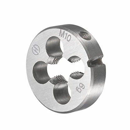 10mm x 1 HSS Metric Tap and Die Set Right Hand Thread,Tapping DIY Tool 3pcs (M10 x 1mm) - size: M10 x 1mm