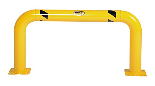 Vestil HPRO-48-24-4 Steel High Profile Machinery and Rack Guard 48 in. x 24 in. x 4 in. Yellow