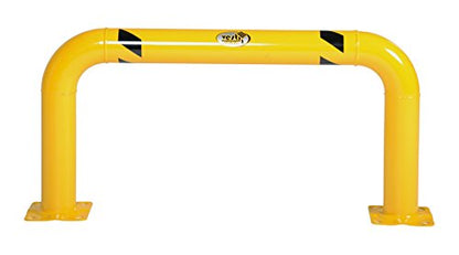 Vestil HPRO-48-24-4 Steel High Profile Machinery and Rack Guard 48 in. x 24 in. x 4 in. Yellow