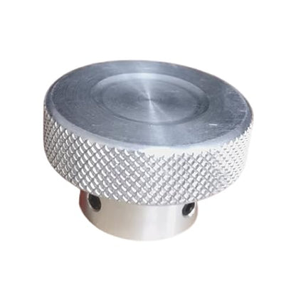 CHANCS Aluminum Alloy Handwheel Knurled Adjustment Handle 80mm OD 16mm Bore Hand Wheel Handwheel for Slide Displacement Platform Handle - size: 80-16