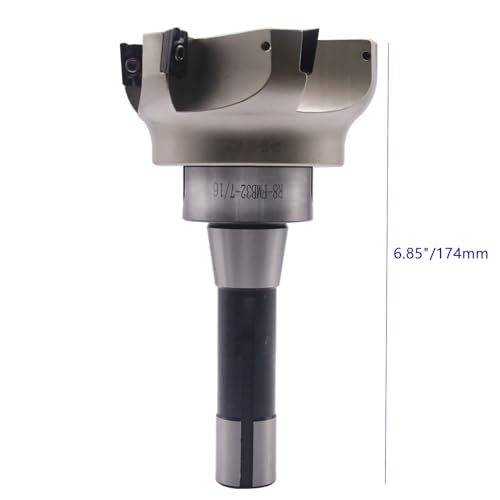 3.94"/100mm Cutting Dia 6-Flute 400R 100-32-6T Face Mill Shell Cutter Set