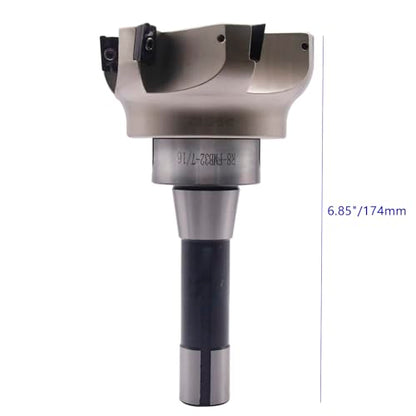 3.94"/100mm Cutting Dia 6-Flute 400R 100-32-6T Face Mill Shell Cutter Set