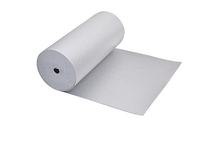 INSULATION MARKETPLACE SmartSHIELD -3mm 24inx50Ft ReflectiveINSULATION roll, Foam Core Radiant Barrier, ThermalINSULATION Shield - Engineered Foil - size: 24" x 50ft
