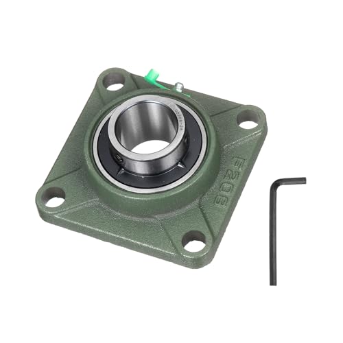 uxcell UCF208-25 Pillow Block Bearings,1-9/16 inch Bore(ABEC3) - size: UCF208-25 (1-9/16 inch)