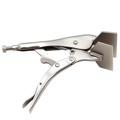 Locking Sheet Metal Clamp,Locking Pliers,Heavy Duty Vise Grip Duckbill Pliers for Welding, Bending and Metal Fabrication(8 inch) - color: 8 Inch