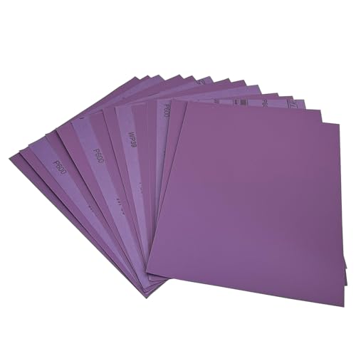 600 Grit Wet Dry Sandpaper, 15pcs 9 x 11 Inch Sanding Sheets - style: Grit 600