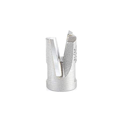 Amana Tool - (55279) Carbide Tipped Mortising Screw Down Shear Cutter 9/16 Dia x 9/16" x 1/4-28 Thread - size: 9/16" x 1/4-28 Thread