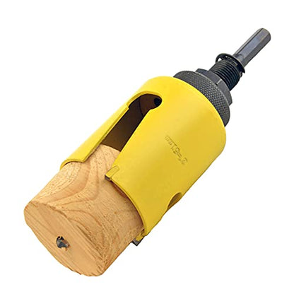 MaxTool 2-3/4" TCT Hole Saw 70mm Carbide Tip Holesaw 2.25" Deep with 5/8-18 Thread for Cutting Asphalt Brick Concrete MDF Tough Material; CT00Y57R248 - size: 2-3/4"