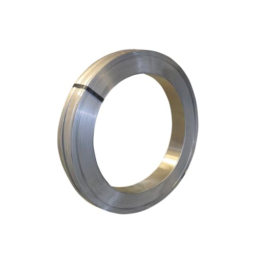 304 Stainless Steel Banding 3/4" x 0.030" x 100', Heavy-Duty Strapping for HVAC, Insulation, Poles, Signs & Industrial Use, Corrosion-Resistant Banding Coil. Made in USA. Click to View Options. - size: 3/4" x 0.030" x 100'