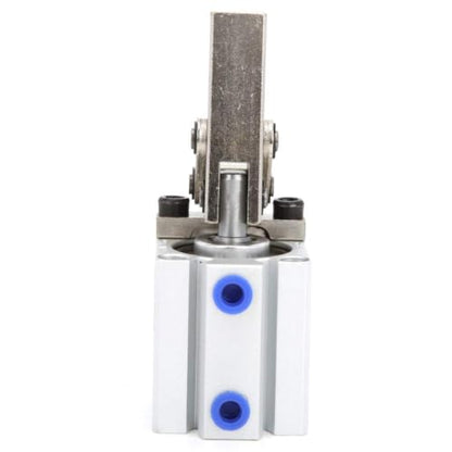 Walfront ALC Clamp Arm Lever Pneumatic Cylinder Double Acting Air Cylinder Without Magnetic Pneumatic Air Cylinders(ALC32), Cylinder