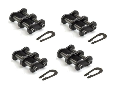 Jeremywell 50-2 Double Strand Roller Chain Connecting Link (4PCS)