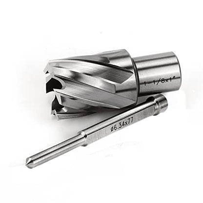 OSCARBIDE 1-1/8" x 1" HSS Annular Cutter 3/4" Weldon Shank Mag Drill Bit