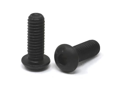 iexcell 25 Pcs 5/16-18 x 7/8" Alloy Steel 10.9 Grade Hex Socket Button Head Cap Screws Bolts Kit, Black Oxide Finish - size: 5/16-18 x 7/8"