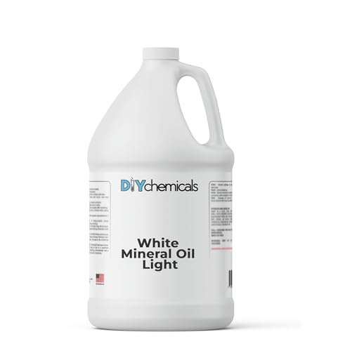 White Mineral Oil, Light – Clear, Odorless, Highly Refined Oil for Industrial, Mechanical, and General Purpose Applications - 1 Gallon - color: White Mineral Oil, Light, size: 1 Gallon