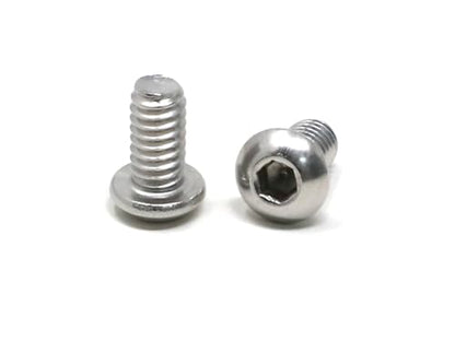 iexcell 50 Pcs 1/4-20 x 1/2" Stainless Steel 304 Hex Socket Button Head Cap Screws Bolts Kit - size: 1/4-20 x 1/2"