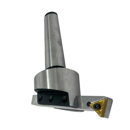 2" Inch (50 mm) Fly Cutter for Milling & Lathe Machines with Replaceable Carbide Insert – 3MT Shank (M12 x 1.75 mm) - size: 3MT Shank (M12 x 1.75 mm)