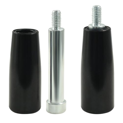 Revolving Handwheel Machine Handle, M6 x 50 mm, 2 Pcs - size: M6*50