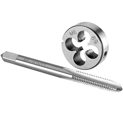 Burkit M6 X 1 Tap and Die Set Right Hand - size: M6x1