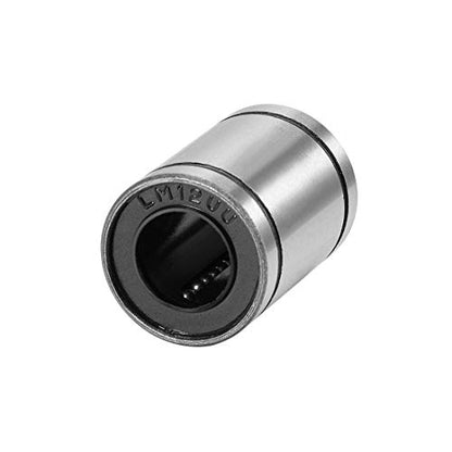 uxcell LM12UU Linear Ball Bearings 12mm Bore 21mm OD 30mm Long for CNC Machine 3D Printer 4pcs - size: 12mm