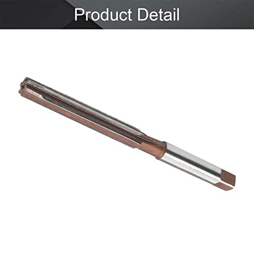 Utoolmart Hand Reamer 8mm Alloy Tool Steel H8 6 Straight Flutes 9Crsi Hand Milling Cutter Tool 1pcs - size: 8mm