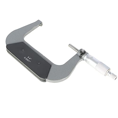 kimllier 3-4 Inch Accuracy Outside Diameter Micrometer Accuracy 0.0001 Inch