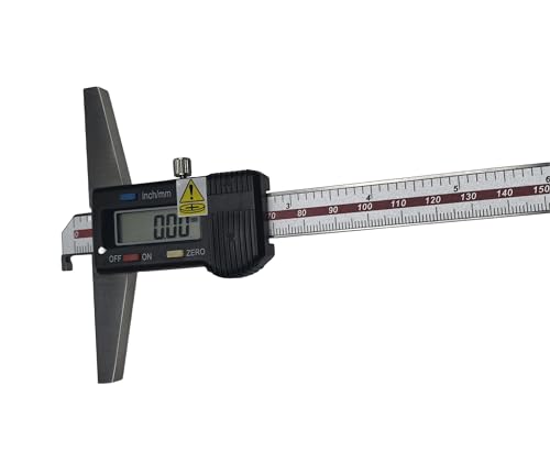 Depth Gauge Vernier Caliper 0-150mm 0-200mm,0-300mm (Digital 300mm(Single Hook)) - size: digital 300mm(single hook)