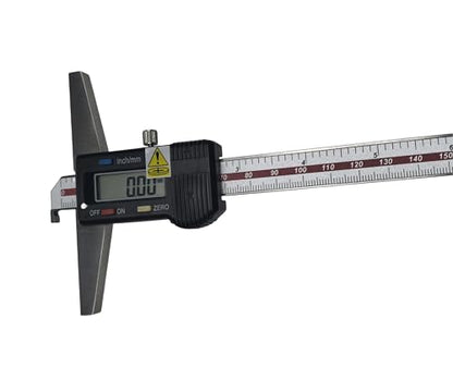 Depth Gauge Vernier Caliper 0-150mm 0-200mm,0-300mm (Digital 300mm(Single Hook)) - size: digital 300mm(single hook)
