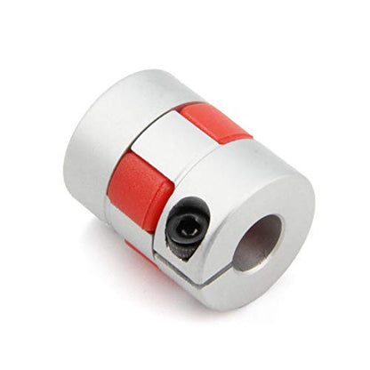 2PCS 8mm to 8mm Aluminium Plum Flexible Shaft Coupling Diameter20mm Length25mm 8x8mm Motor Connector Flexible Coupler for 3D Printer CNC Machine and Servo Stepped Motor（8x8mm） (Pack of 4) - size: D20 L25 (Pack of 4), style: 8x8mm