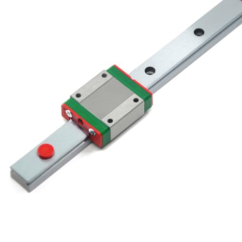 550mm MGN15 Linear Rail Guide with MGN15C Carriage Block for DLP UV 3D Printer and CNC Machine - size: 550mm, style: Rail+MGN15C